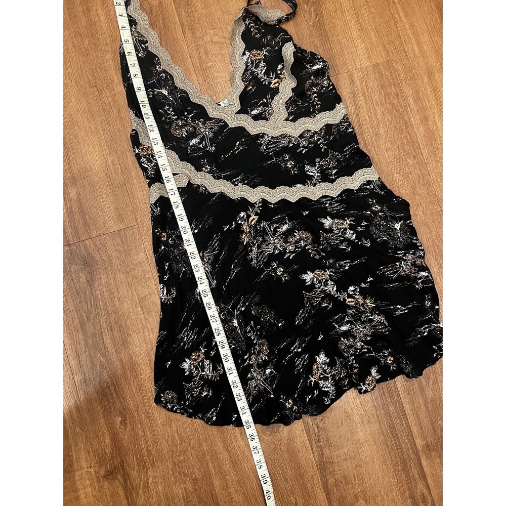 Free People Intimately Slip My Mind Printed Trapeze Dress M - Picture 5 of 11